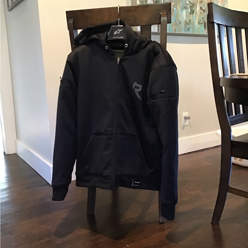 Raven Moto Armored Full Zip Hoodie
